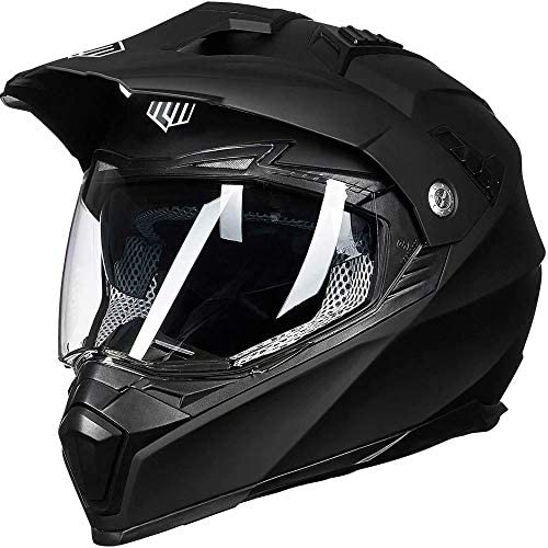 ILM Off Road Motorcycle Dual Sport Helmet Full Face Sun Visor Dirt Bike ATV Motocross Casco DOT Certified Model 606V post thumbnail image