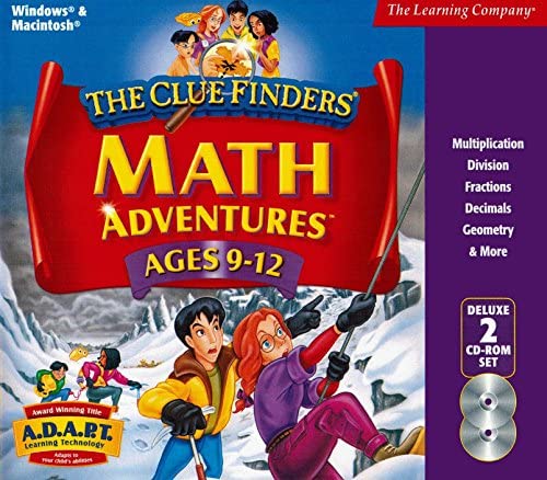 Cluefinders Math Adventures Ages 9-12 Deluxe post thumbnail image