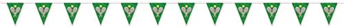 Beistle Plastic Tennis Pennant Banner For Sports Theme Birthday Party Decorations 11″ x 7′ 4″ post thumbnail image