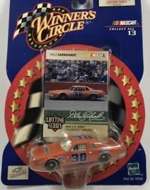 Action Racing Collectables Winners Circle Dale Earnhardt Sr Orange #30 Army 1976 1/64 Scale Diecast with Trading Card… Car Measures 3” Long x 1 ” Wide x 1” Tall post thumbnail image