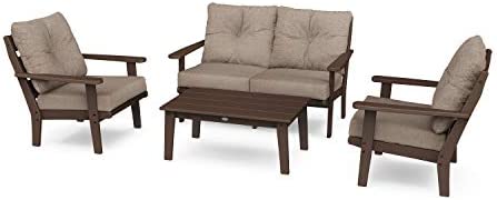 POLYWOOD® Lakeside Deep Seating Set, Mahogany/Spiced Burlap post thumbnail image