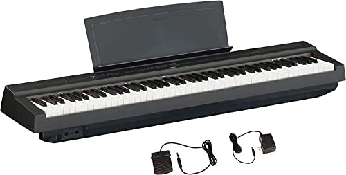 Yamaha P125A, 88-Key Weighted Action Digital Piano with Power Supply and Sustain Pedal, Black (P125AB) post thumbnail image