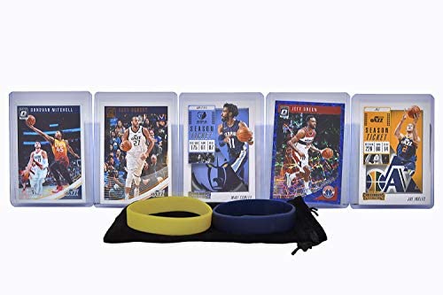 Utah Jazz Basketball Cards: Donovan Mitchell, Rudy Gobert, Karl Malone, John Stockton, Mike Conley, Jordan Clarkson, Joe Ingles, Bojan Bogdanovic ASSORTED Basketball Trading Card and Wristbands Bundle post thumbnail image