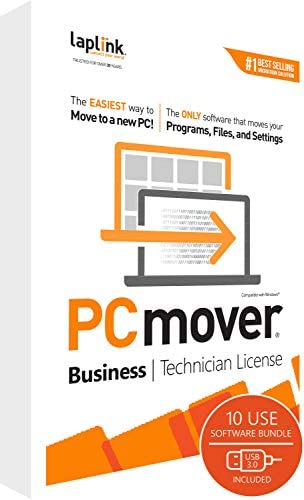 PCmover Business Technician License | max. 10 uses/month | Initial fee to enroll in pay-per-use license tiers | Additional per-use costs, invoiced monthly | $29.95/license | incl. USB 3.0 cable post thumbnail image