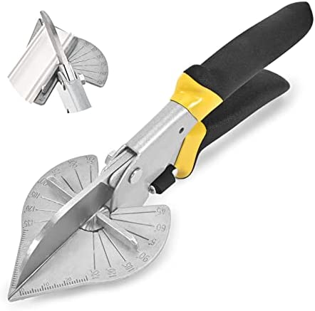 BAOLIAN Miter Shears，Sharp Multi Angle Scissors, Adjustable From 45 ° to 135 ° Quarter Round Cutting Tool, Used to Cut Trunking Plastic，Rubber, PVC, Wood,DlY and Home Decoration Projects post thumbnail image