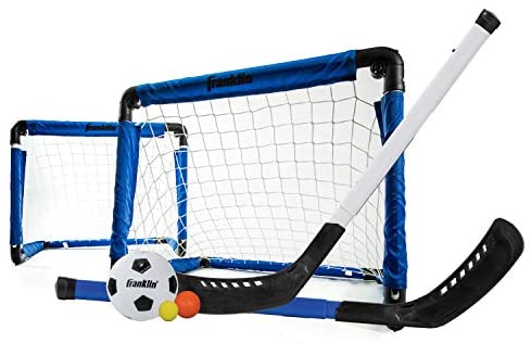 Franklin Sports Indoor Mini Goal Sports Set – 3 in 1 Kids Indoor Goal Set – Indoor Mini Floor Hockey, Knee Hockey, and Mini Soccer Set for Kids post thumbnail image