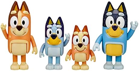 Bluey and Friends 4 Pack of 2.5-3″ Bluey,Bingo,Chilli,Bandit Poseable Figures post thumbnail image