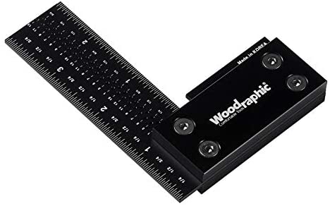 Woodraphic Signature Precision Square in Tool 4-inch Guaranteed T Measurements Ruler for Measuring and Marking Woodworking Carpenters – Aluminum Steel Framing Professional Carpentry Use post thumbnail image