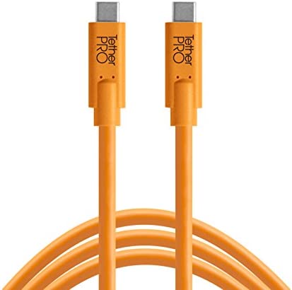 Tether Tools TetherPro USB-C to USB-C Cable | for Power Delivery, Fast Transfer and Connection Between Camera and Computer | High Visibility Orange | 15 feet (4.6 m) post thumbnail image