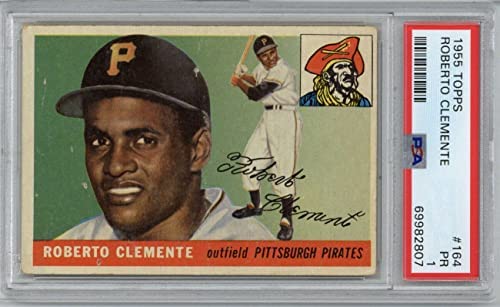 1955 Topps #164 Roberto Clemente PSA 1 Poor RC Rookie Pirates post thumbnail image