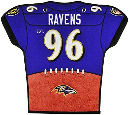 Winning Streak Sports NFL Baltimore Ravens Jersey Banner – Team Jersey Design Wall Decor with Pigskin Football Material for Autographs post thumbnail image