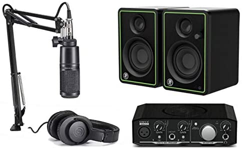 Audio-Technica/Mackie Professional Home Studio Starter Kit – AT2020 Microphone, M20x Monitor Headphones with Mackie CR3-X Moniter Speakers and Mackie Onyx Artist Interface post thumbnail image