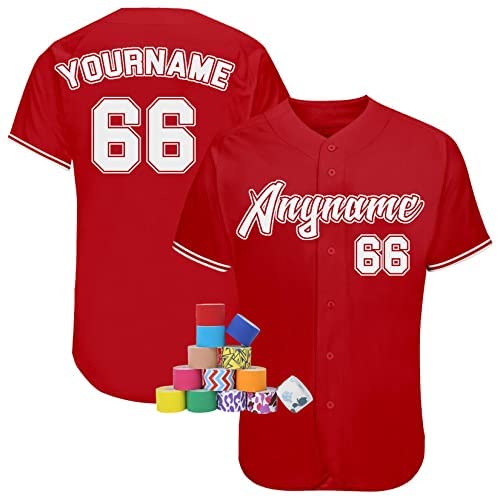 Custom Baseball Jerseys Personalized Stitched Your Name and Number Button-Down Jerseys Shirt Men’s/Women’s/Boy’s post thumbnail image