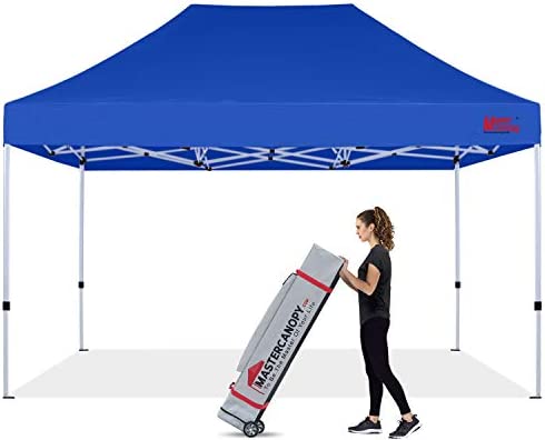 MASTERCANOPY Pop Up Canopy Tent Commercial Grade 10×15 Instant Shelter (Blue) post thumbnail image