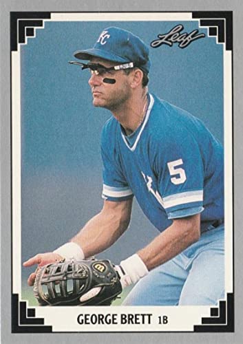 Baseball MLB 1991 Leaf #335 George Brett VG Royals post thumbnail image