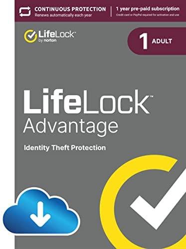 LifeLock Advantage Identity Theft Protection, Individual Plan, 1 Year Auto-Renewing Subscription [Online Code] post thumbnail image