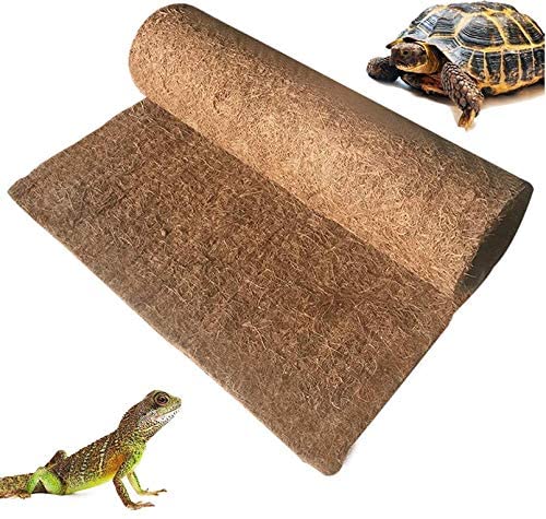 BLSMU Reptile Carpet,Coconut Fiber Substrate,Lizard Cage Mat,Coco Fiber Liner,Snake Bedding,Natual Coconut Fiber Carpet for Bearded Dragon,Turtles,Iguana,Tortoises (35.4″ x 15.7″) post thumbnail image