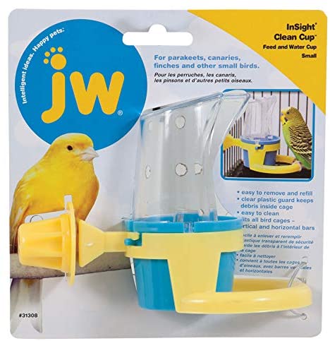 JW Pet Company Bird Cage Clean Cup Feeder & Waterer – Small Bird Feeder Easily Attaches to Cage for Parakeets, Canaries or Similar Small Birds post thumbnail image