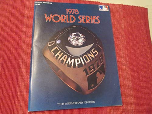 1978 WORLD SERIES Exc./Mint Condition Baseball Program -Yankees/Dodgers post thumbnail image