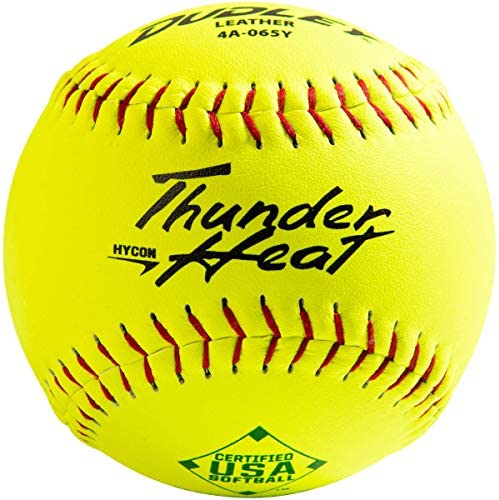 Dudley 12″ USASB Thunder Hycon Leather Slowpitch Softball – 12 Pack post thumbnail image