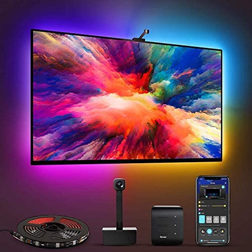 Govee Envisual TV LED Backlights with Camera, DreamView T1 RGBIC Wi-Fi TV Backlights for 55-65 inch TVs PC, Works with Alexa & Google Assistant, App Control, Music Sync TV Lights, Adapter, H6199 post thumbnail image