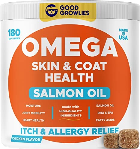 Omega 3 Alaskan Fish Oil Treats for Dogs (180 Ct) – Dry & Itchy Skin Relief + Allergy Support – Shiny Coats – EPA&DHA Fatty Acids – Natural Salmon Oil Chews Promotes Heart, Brain, Hip & Joint Support post thumbnail image