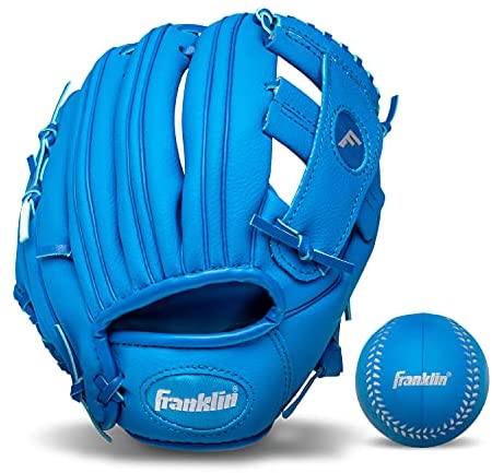 Franklin Sports Kids Baseball Gloves – RTP Youth Teeball Glove + Ball Set – Boys + Girls Teeball Mitt Set – Kids + Toddlers – 9.5″ post thumbnail image