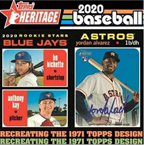 2020 Topps Heritage Complete Base Set 1-400 Cards Alvarez Lux Bichette post thumbnail image