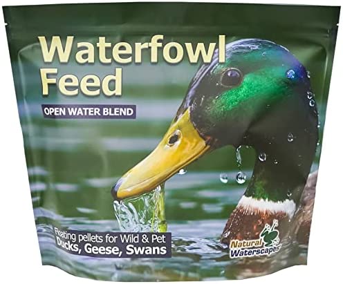 Natural Waterscapes Waterfowl Feed | Floating Pellets for Duck, Swan, Goose | 5 lb Resealable Bag | Use for Wild Duck, Pet Duck post thumbnail image