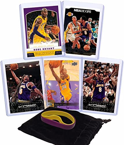 Kobe Bryant (5) Assorted Basketball Cards Bundle – Los Angeles Lakers Trading Cards – MVP # 24 post thumbnail image