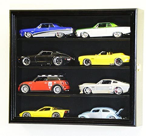 1/24 Scale Diecast Model 8 Cars Display Case Rack Holder Holds 8 Cars 1:24 (Black Finish) post thumbnail image