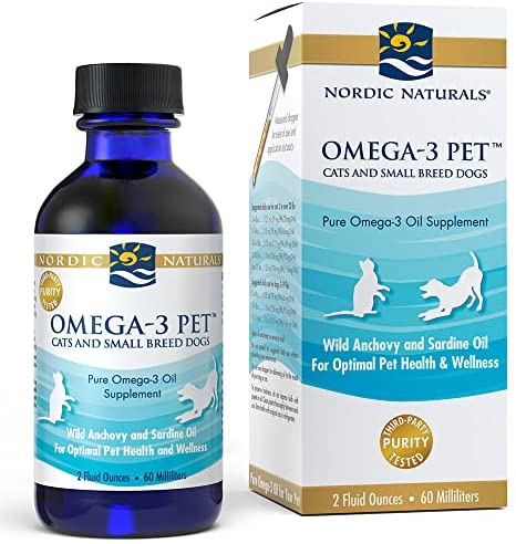 Nordic Naturals Omega-3 Pet, Unflavored – 2 oz – 304 mg Omega-3 Per One mL – Fish Oil for Small Dogs & Cats with EPA & DHA – Promotes Heart, Skin, Coat, Joint, & Immune Health post thumbnail image