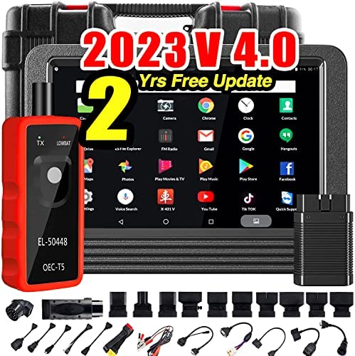 LAUNCH X431 V PRO (V 4.0 ) ,2023 Version Bi-Directional Scanner Full Systems Diagnostic Scan Tool with 35+ Reset Functions, ECU Coding, AutoAuth for FCA SGW,2 Yrs Free Update(with EL-50448 TPMS Tool) post thumbnail image