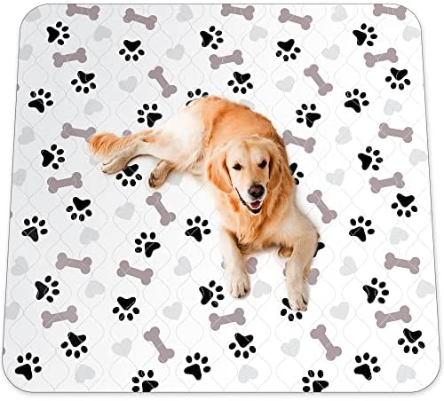 GREEN LIFESTYLE Washable Pee Pads for Dogs, Highly Absorbent, Machine Washable Reusable Puppy Pads, Waterproof Pet Training Pad, Absorption Dog Pee Pad with Anti-Slip Backing (Pack of 4, 30×34) post thumbnail image