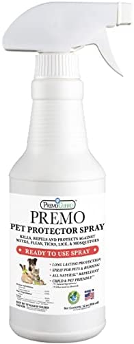 Pet Protector by Premo Guard – 100% Effective Mite, Flea, Tick, & Mosquito Spray for Dogs, Cats, and Pets – Best Natural Protection for Control, Prevention, & Treatment – 32 oz post thumbnail image