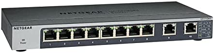 NETGEAR 10-Port Gigabit/10G Ethernet Unmanaged Switch (GS110MX) – with 8 x 1G, 2 x 10G/Multi-gig, Desktop, Wall or Rackmount, and Limited Lifetime Protection post thumbnail image