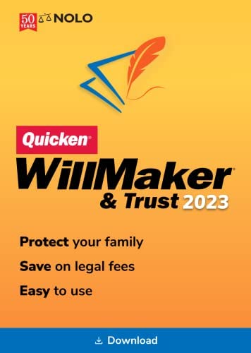 Quicken WillMaker and Trust Software 2023 – Estate Planning Software – Includes Will, Living Trust, Health Care Directive, Financial Power of Attorney – Secure – Legally Binding – [PC/Mac Download] post thumbnail image