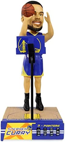 Stephen Curry Golden State Warriors Homecourt Counter Bobblehead NBA Basketball post thumbnail image