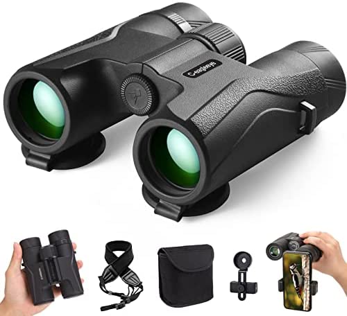 C-eagleeye Compact Binoculars 12×32, IPx7 Waterproof Binoculars, Includes Bags,Strap,Phone Adapter with BAK4 Lens Lightweight High Powered Lens for Bird Watching,Travel Binoculars for Adult & Kids post thumbnail image