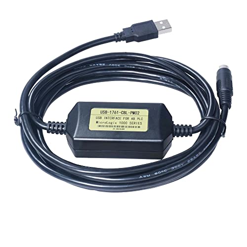 Avanexpress PLC Micrologix Cable USB Interface Compatible PLC Micrologix 1000, 1200, 1400 Series with USB-1761-CBL-PM02 8 Pin Round Aapater post thumbnail image