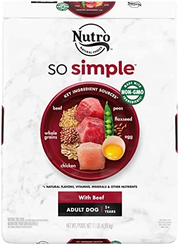 NUTRO SO Simple with Beef Adult Dog Food, 11 lb. post thumbnail image