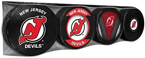 New Jersey Devils Officially Licensed 4-Pack Hockey Puck Collection post thumbnail image