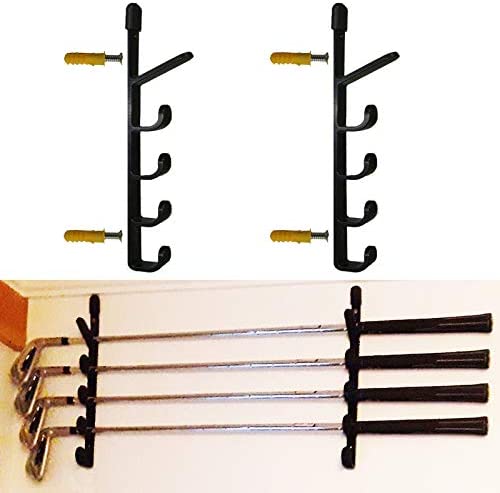 Pmsanzay Golf Clubs Organizers Golf Club Display Shelf Golf Clubs Stand Wall Mounted Rack Storage Holder, Golf Club Display Cases Bracket – Holds up to 5 Golf Clubs – No Golf Clubs post thumbnail image