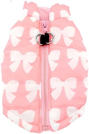 SMALLLEE_LUCKY_STORE New Various Pet Cat Dog Soft Padded Vest Harness Small Dog Clothes Pink Bow XS, Model: BFL049-Pink-XS post thumbnail image