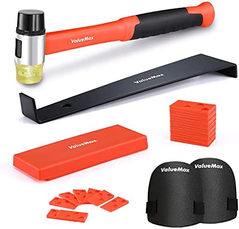 ValueMax Laminate Wood Flooring Installation Kit with Solid Tapping Block, Wider Heavy Duty Pull Bar, Reinforced Double-Faced Mallet with Non-Slip Soft Grip, Foam Kneepads, 30-Piece Spacers post thumbnail image