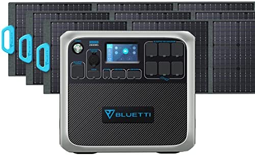 BLUETTI Solar Generator AC200P with 3 PV200 Solar Panels Included, 2000Wh Portable Power Station w/ 6 2000W AC Outlets, LiFePO4 Battery Pack Solar Powered Generator for Home Use, Trip, Power Outage post thumbnail image