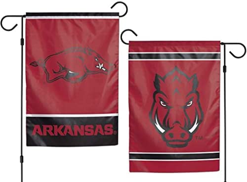 WinCraft NCAA University of Arkansas 12×18 Inch 2-Sided Outdoor Garden Flag Banner post thumbnail image