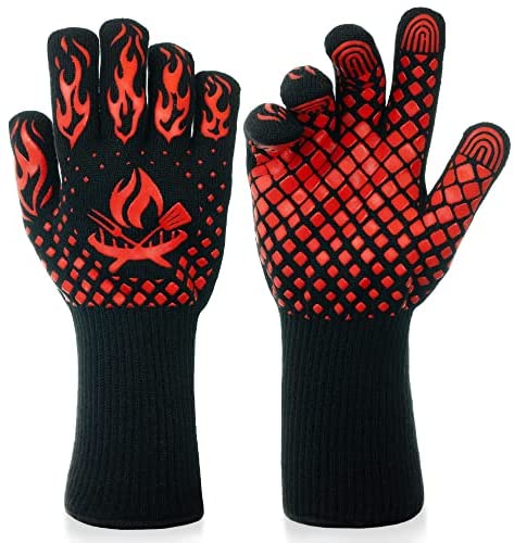 BBQ Gloves – 1472 Degree F Heat Resistant Grilling Gloves – Non-Slip Silicone Grip Design – Grill Gloves for Outdoor Grill, Barbecue, Oven, Cooking, Kitchen and Baking (Red) post thumbnail image