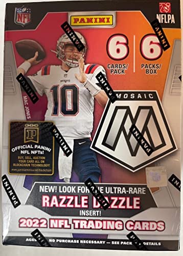 2022 Mosaic NFL Trading Cards Blaster Box Factory Sealed 6 cards per Pack and 6 Packs Per Box post thumbnail image