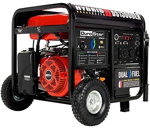 DuroStar DS13000EH Dual Fuel Portable Generator – 13000 Watt Gas or Propane Powered – Electric Start – Home Back Up & RV Ready, 50 State Approved post thumbnail image